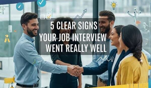 5 Clear Signs Your Job Interview Went Really Well