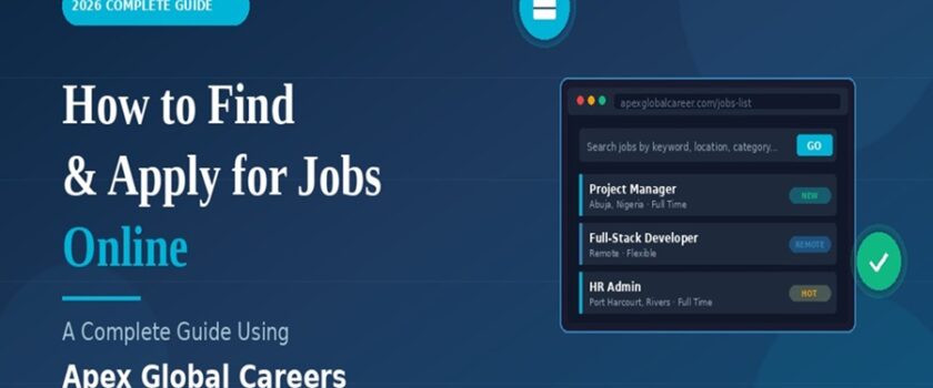 How to find and apply for jobs online using Apex Global Careers — 2026 guide