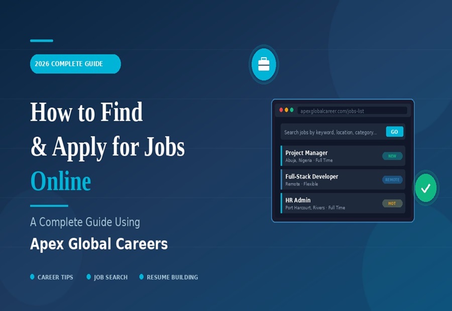 How to find and apply for jobs online using Apex Global Careers — 2026 guide