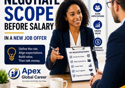 How to Negotiate Scope Before Salary in a New Job Offer