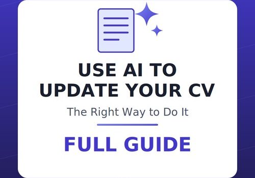How to use AI to update my CV.