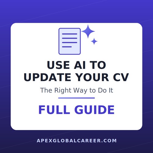 How to use AI to update my CV.